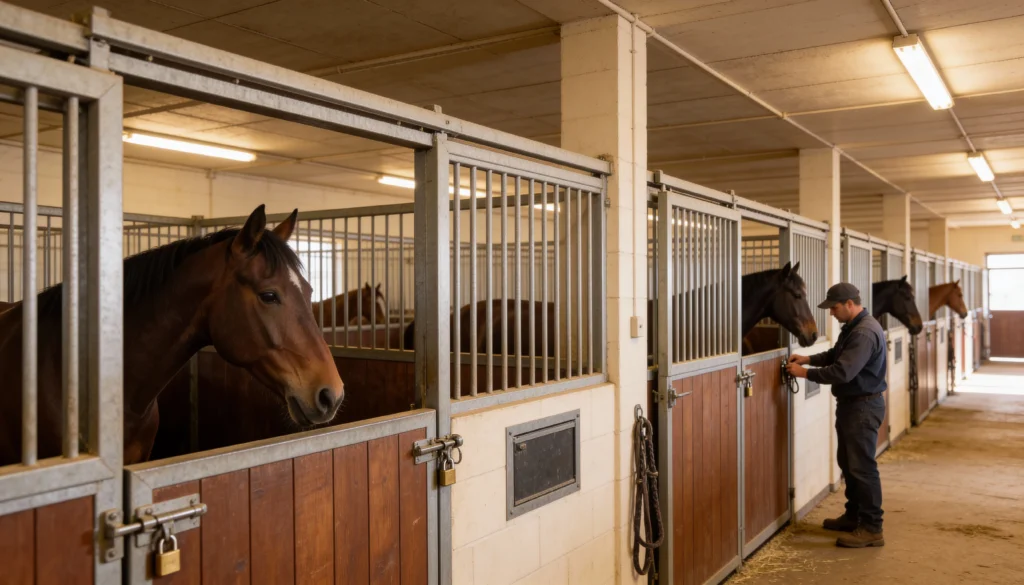 horse stables