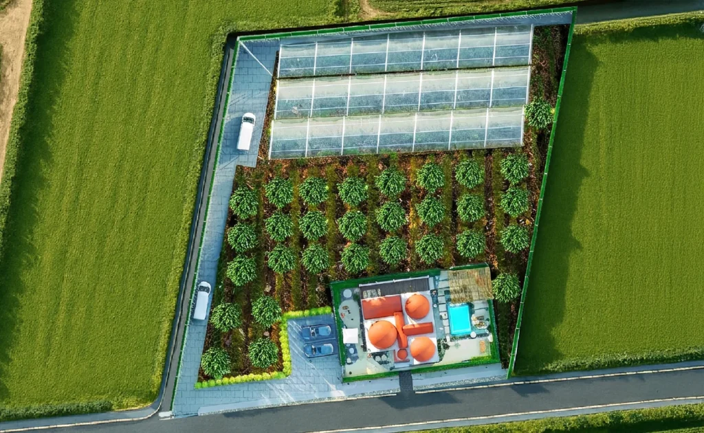 El-Narges villa Layout - Rayan West