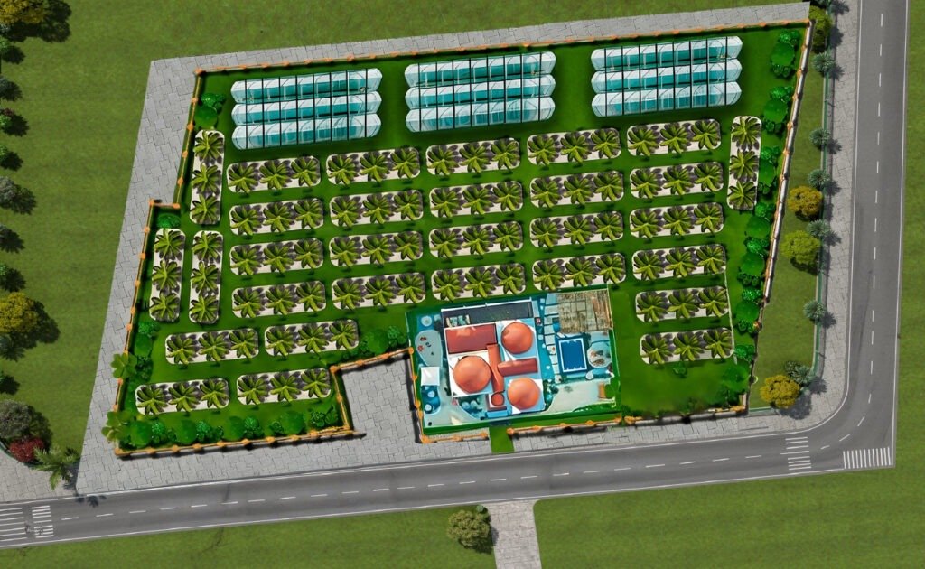 El-Kamilia villa - Layout - Rayan West