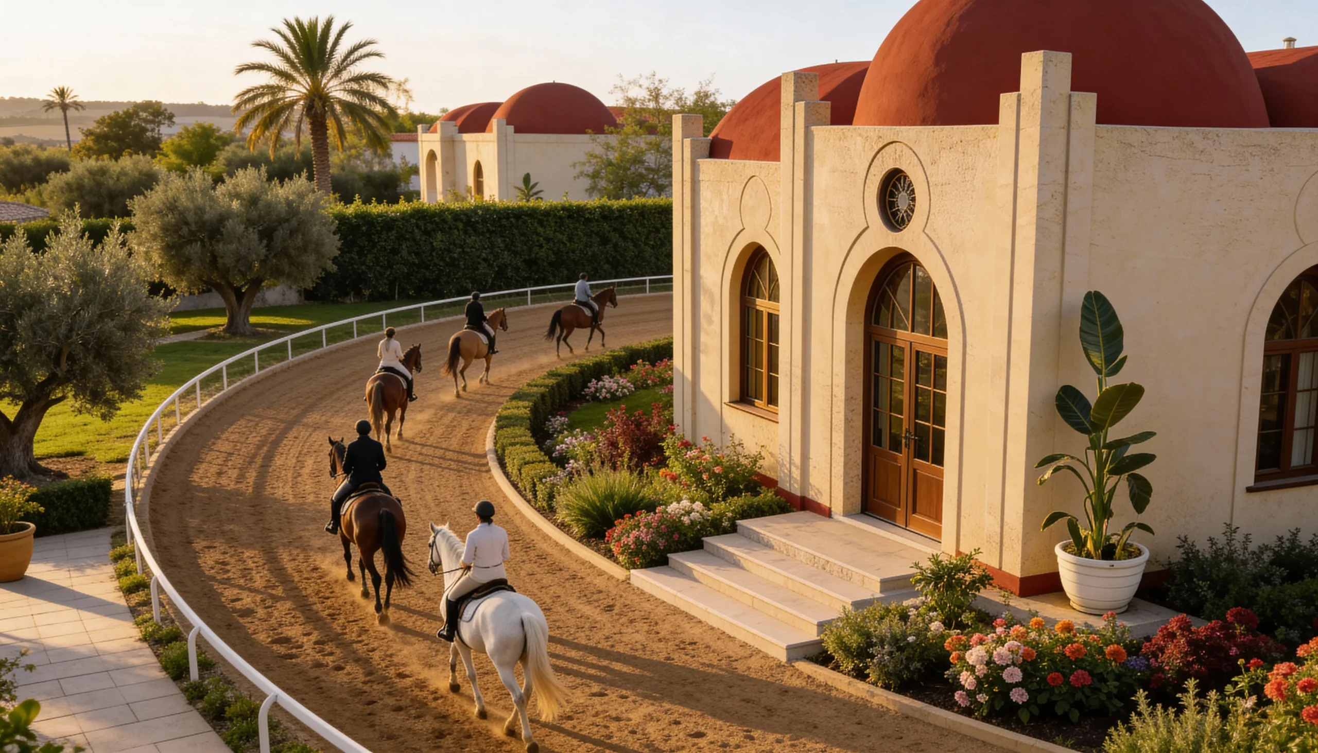 Horse riding trails - Facilities - Agricultural Compound - Rayanwest - La Granja Development