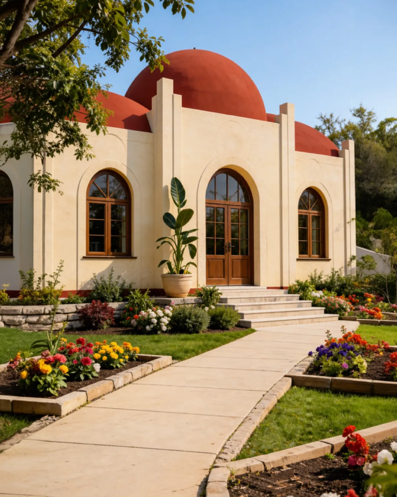 Healthy lifestyle community in Egypt Andalusian-inspired villas surrounded by greenery at Rayan West